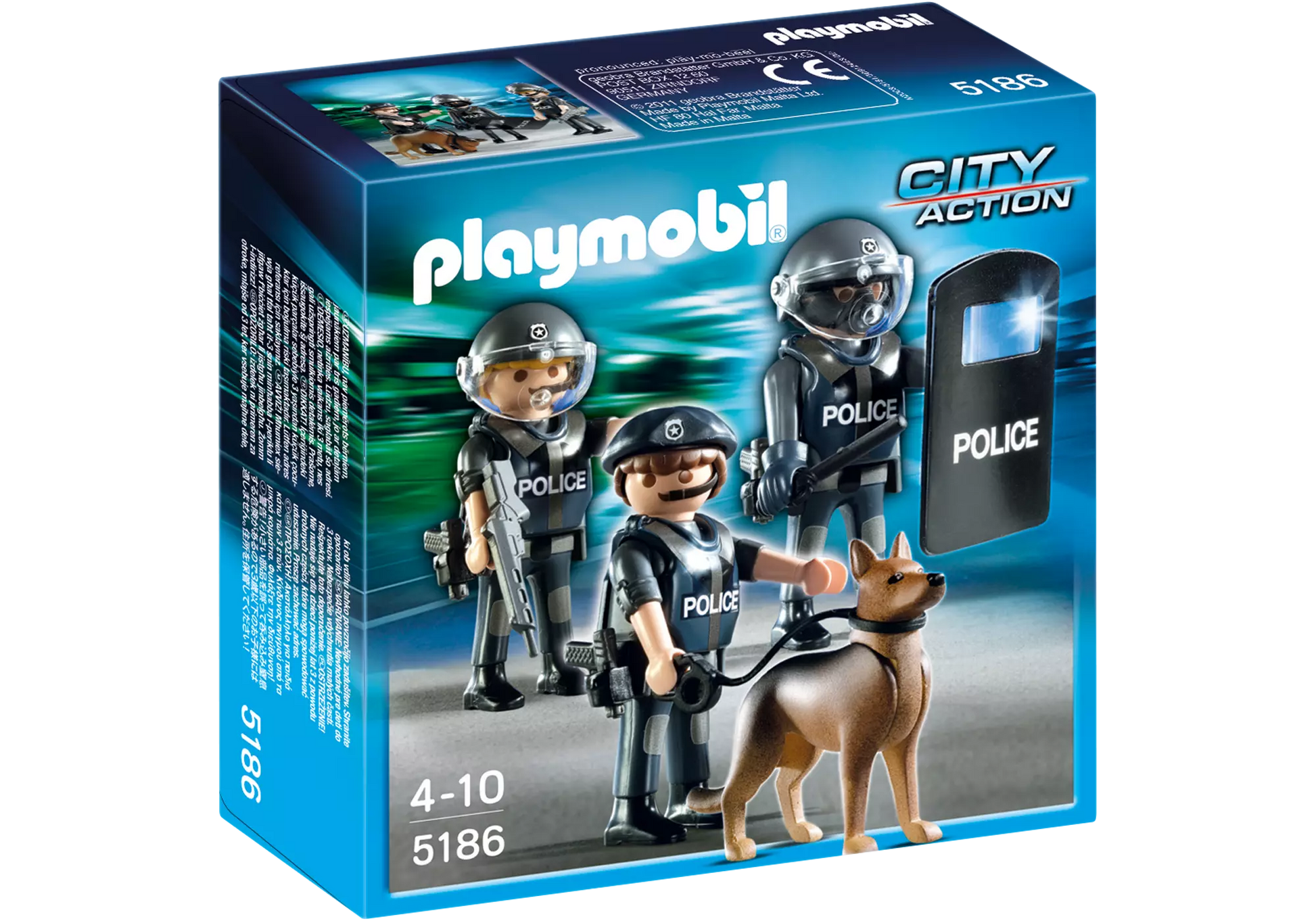 Playmobil 5186 City Action Polizei Spezialeinheit - plegobil