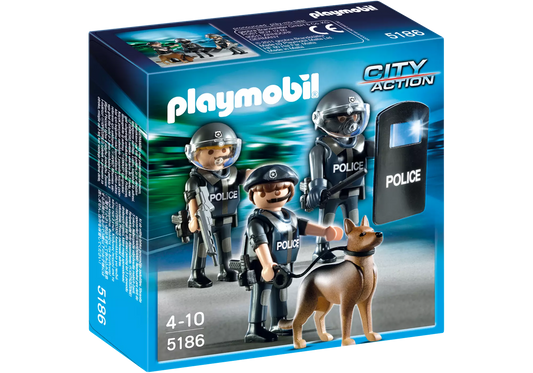 Playmobil 5186 City Action Polizei Spezialeinheit - plegobil