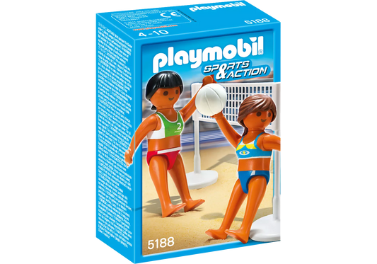 Playmobil 5188 Sammlerstück Sports & Action Beachvolleyball mit Netz - plegobil