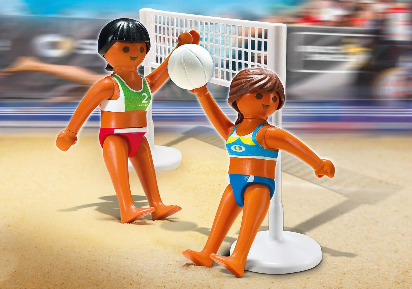 Playmobil 5188 Sammlerstück Sports & Action Beachvolleyball mit Netz - plegobil