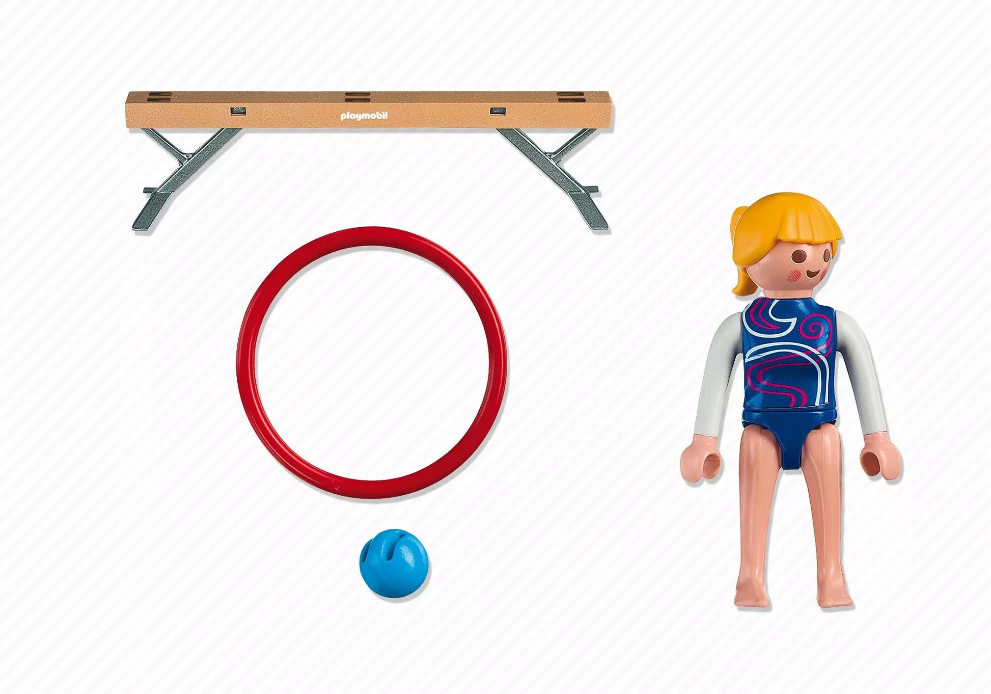Playmobil 5190 Sammlerstück Sports & Action Turnerin am Schwebebalken - plegobil