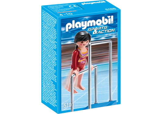 Playmobil 5191 Sammlerstück Sports & Action Turnerin am Barren - plegobil