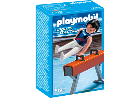 Playmobil 5192 Sammlerstück Sports & Action Turner am Seitpferd - plegobil