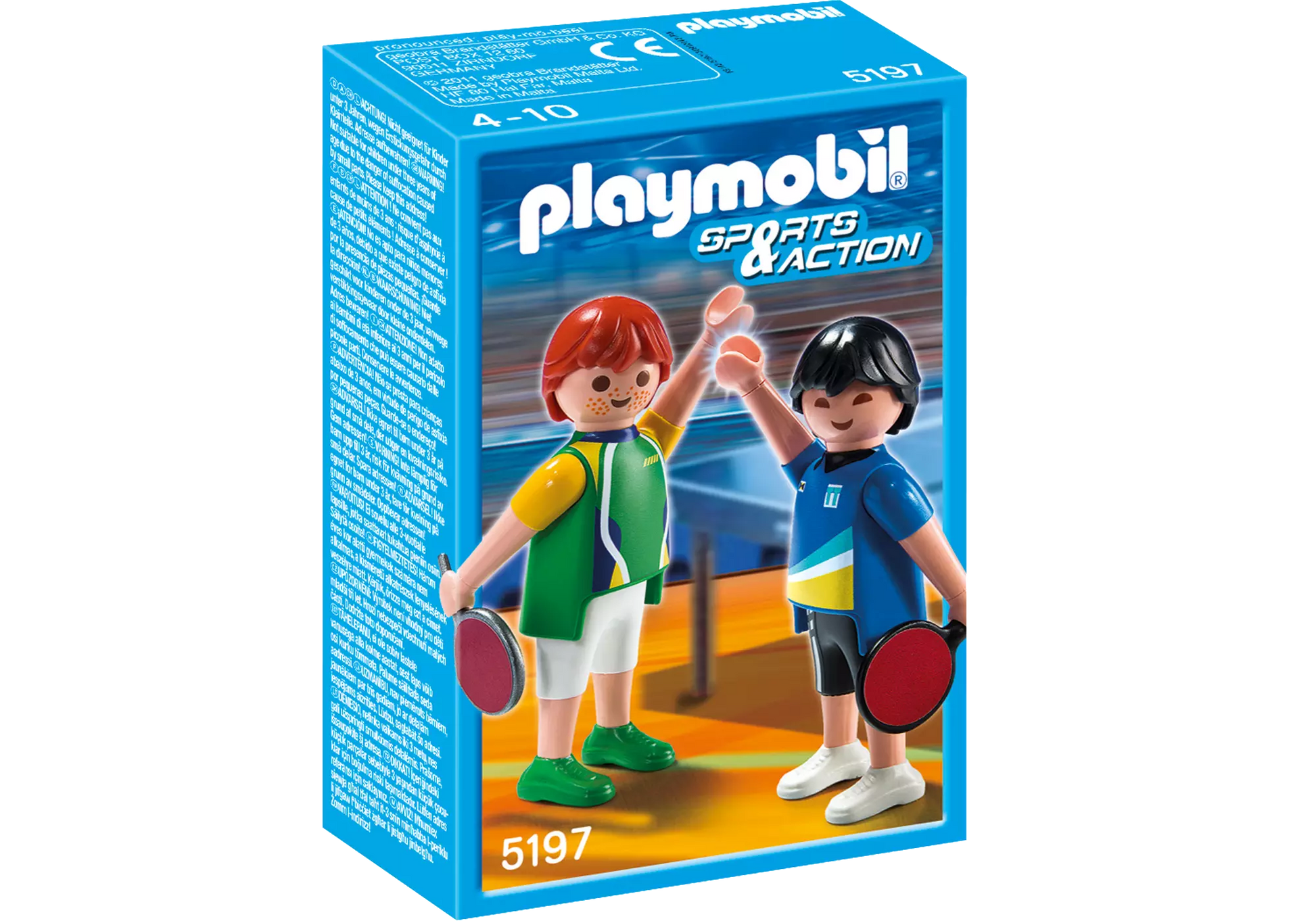 Playmobil 5197 Sammlerstück Sports & Action 2 Tischtennisspieler - plegobil