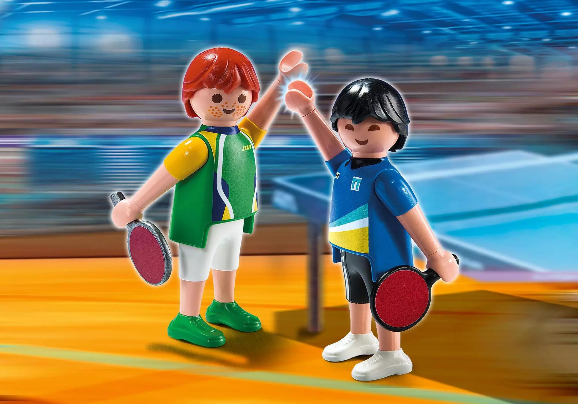 Playmobil 5197 Sammlerstück Sports & Action 2 Tischtennisspieler - plegobil