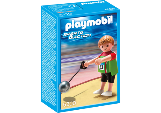 Playmobil 5200 Sammlerstück Sports & Action Olympia Hammerwerfer - plegobil