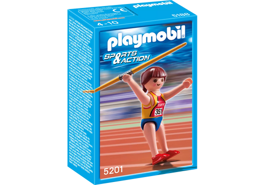 Playmobil 5201 Sammlerstück Sports & Action Olympia Speerwerferin - plegobil