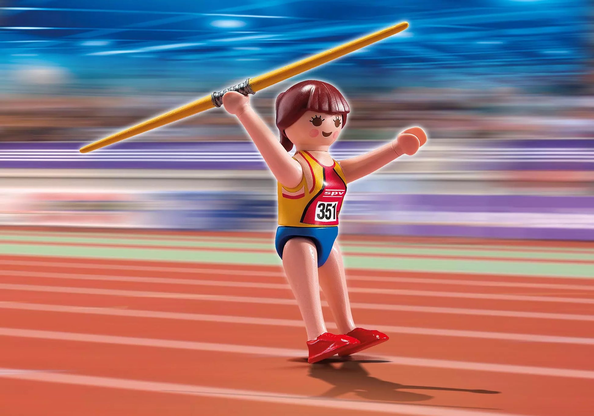 Playmobil 5201 Sammlerstück Sports & Action Olympia Speerwerferin - plegobil