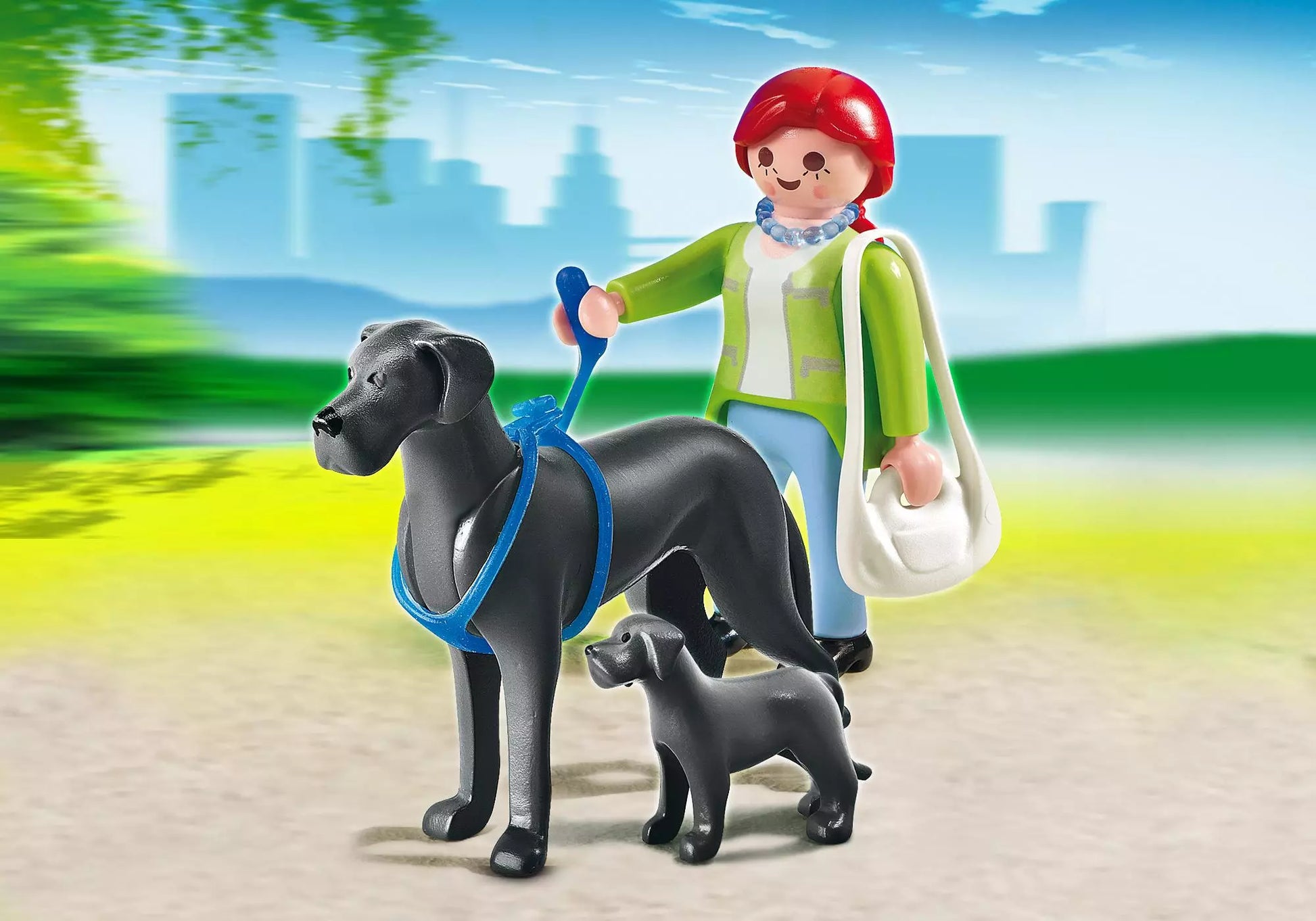 Playmobil 5210 Sammlerstück City Life Dogge mit Welpe - plegobil