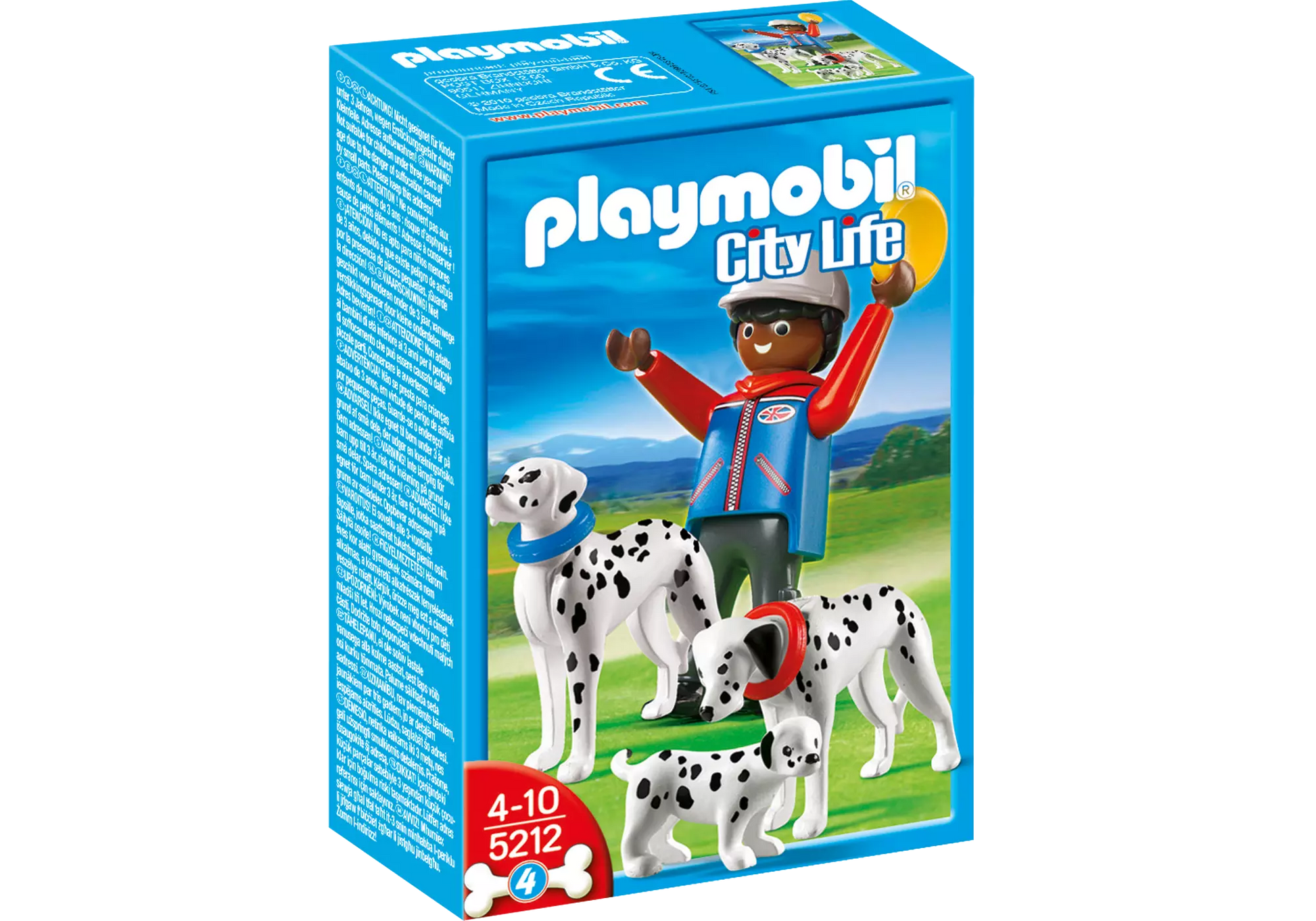 Playmobil 5212 Sammlerstück City Life Dalmatiner Familie - plegobil