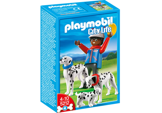 Playmobil 5212 Sammlerstück City Life Dalmatiner Familie - plegobil