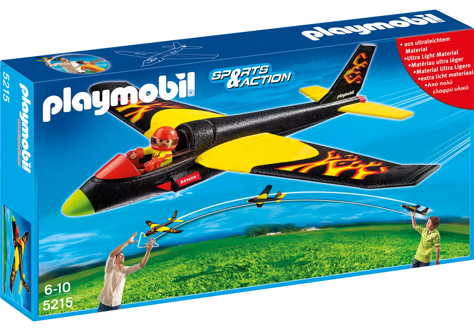 Playmobil 5215 Sammlerstück Sports & Action Fire Flyer - plegobil