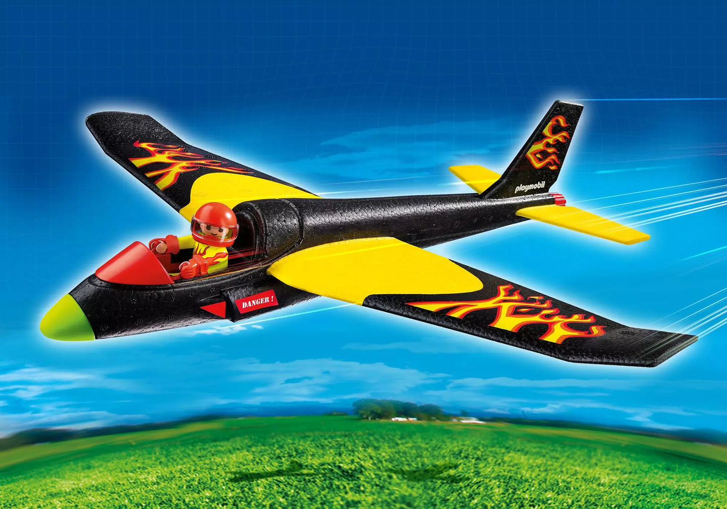 Playmobil 5215 Sammlerstück Sports & Action Fire Flyer - plegobil