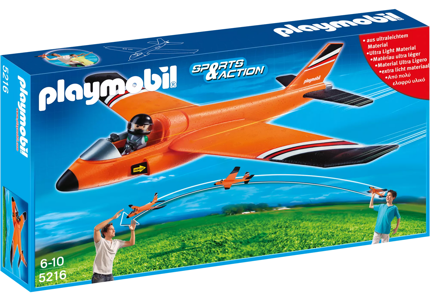 Playmobil 5216 Sports & Action Glider - plegobil