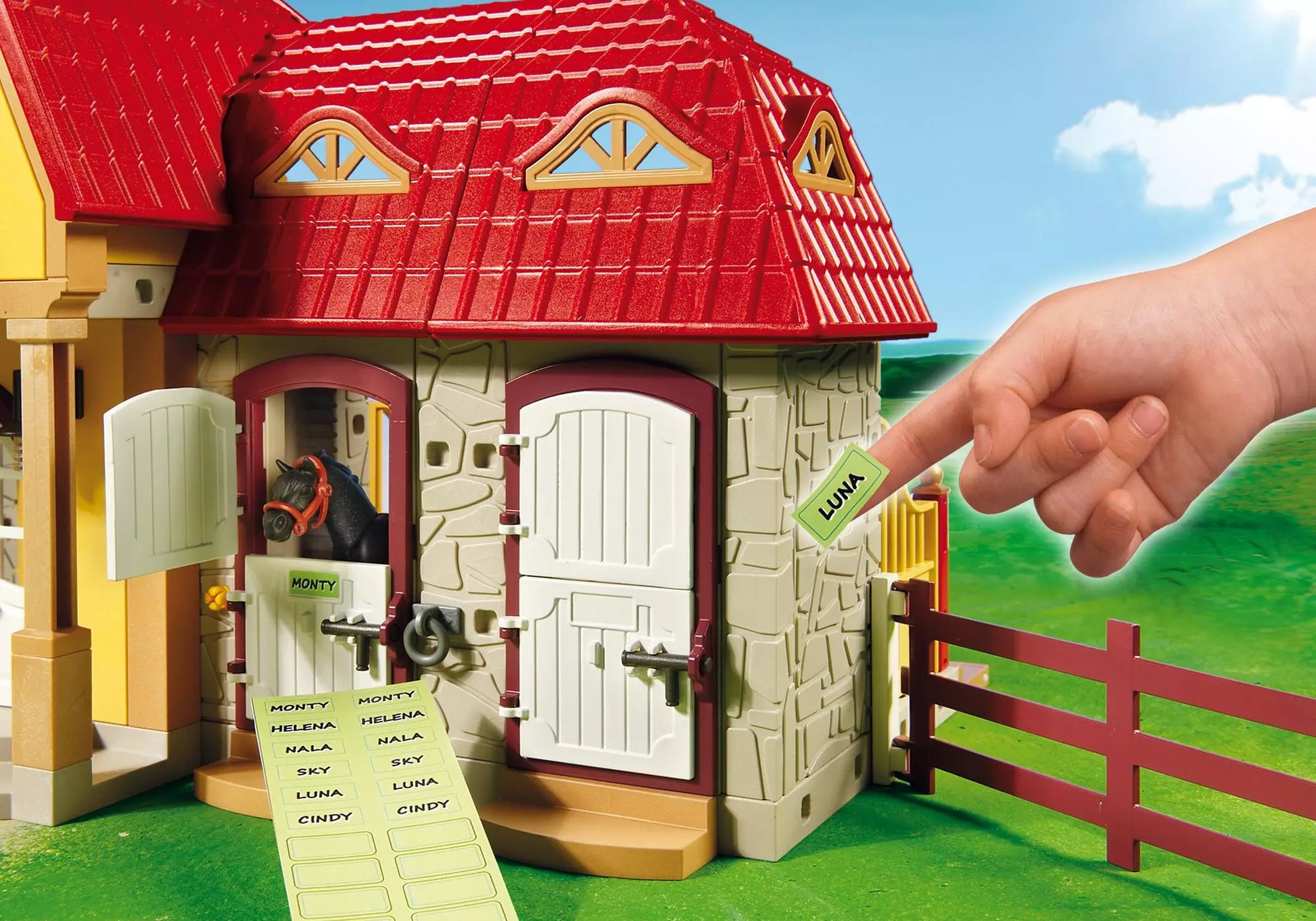 Playmobil 5221 Country Großer Reiterhof mit Paddocks - plegobil