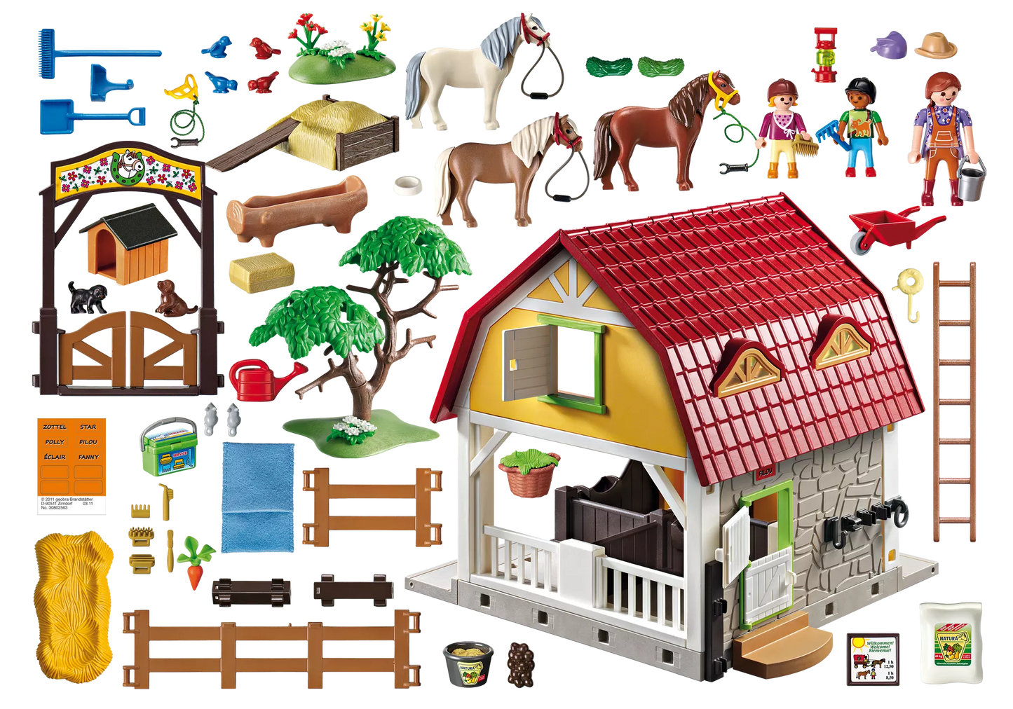 Playmobil 5222 Sammlerstück Country Ponyhof - plegobil