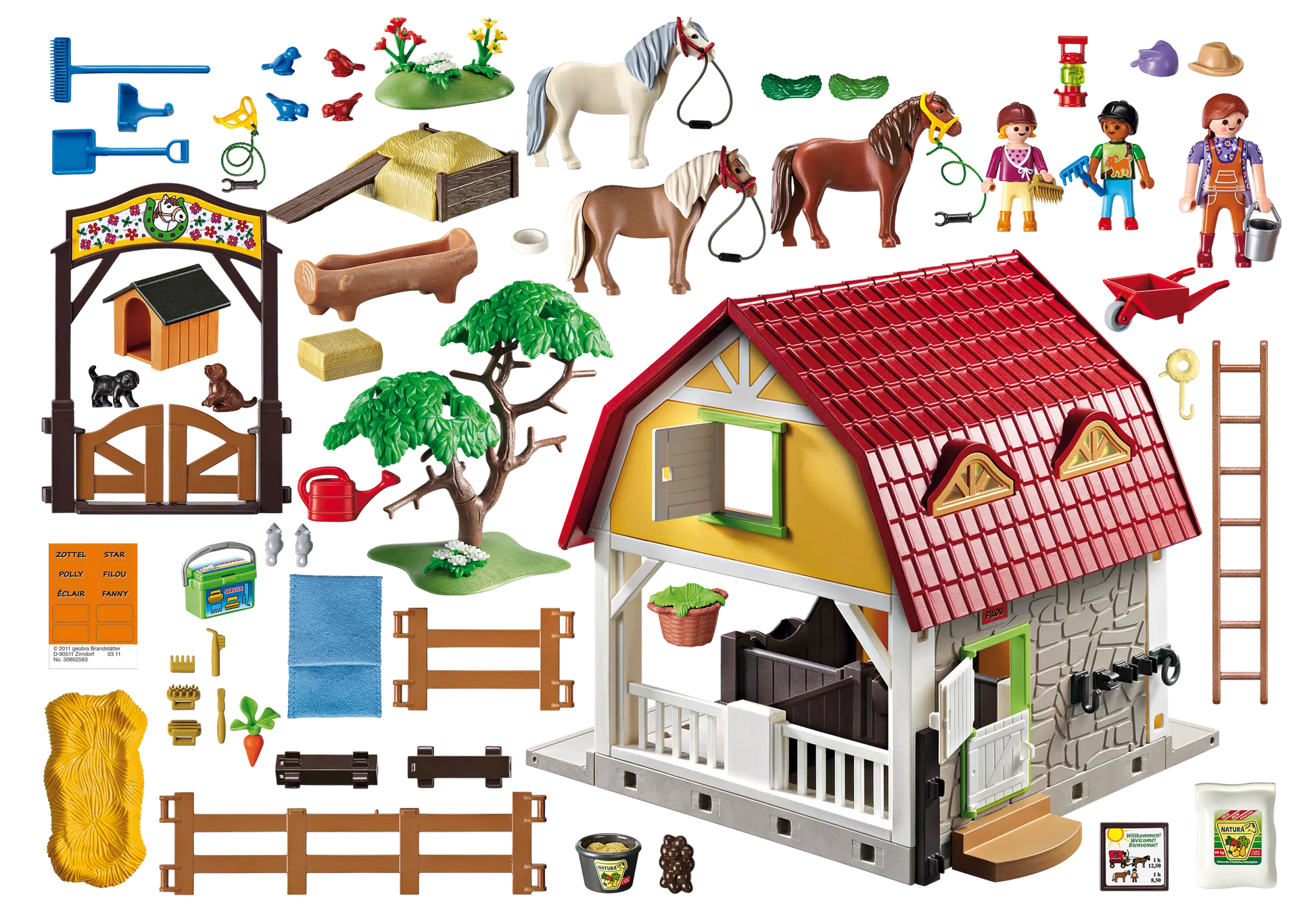 Playmobil 5222 Sammlerstück Country Ponyhof - plegobil