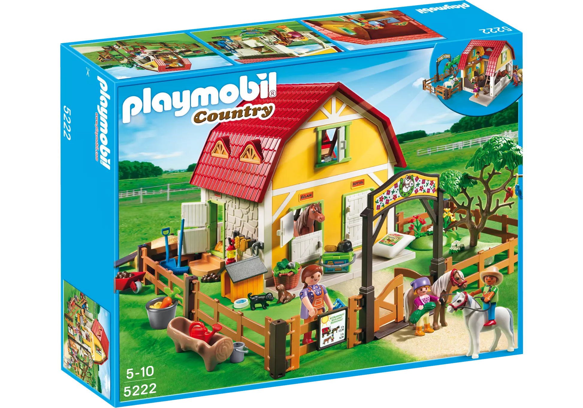 Playmobil 5222 Sammlerstück Country Ponyhof - plegobil