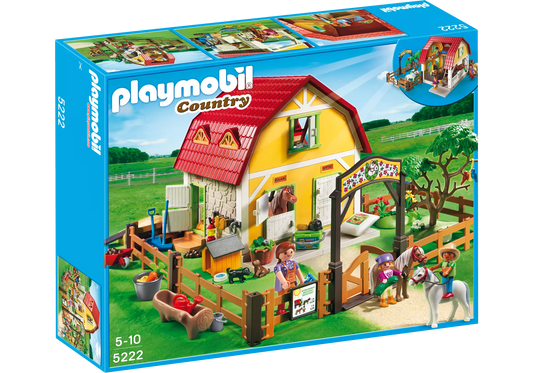 Playmobil 5222 Sammlerstück Country Ponyhof - plegobil