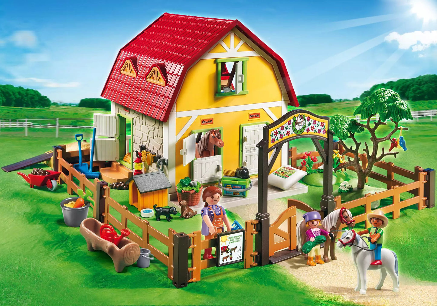 Playmobil 5222 Sammlerstück Country Ponyhof - plegobil