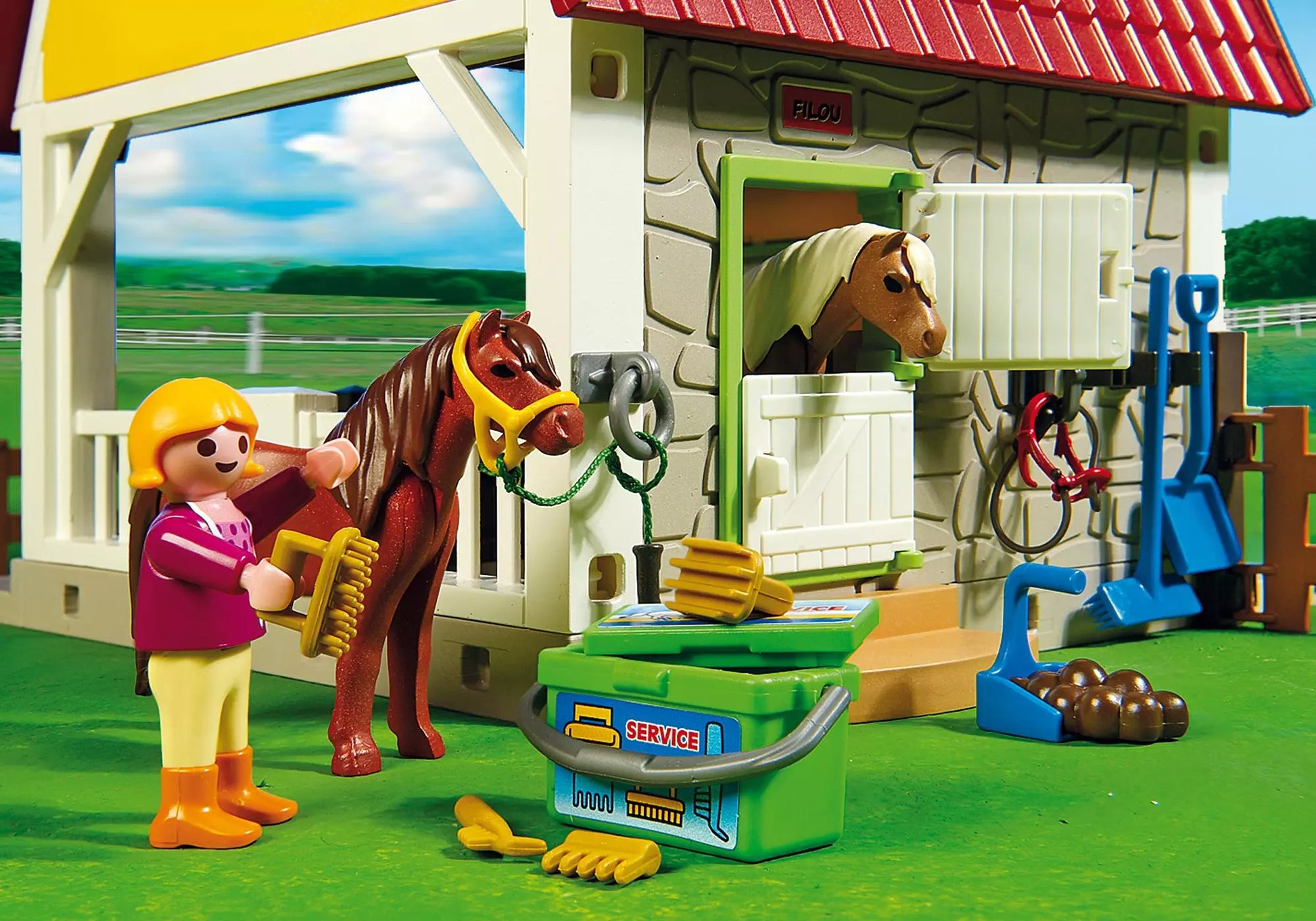 Playmobil 5222 Sammlerstück Country Ponyhof - plegobil