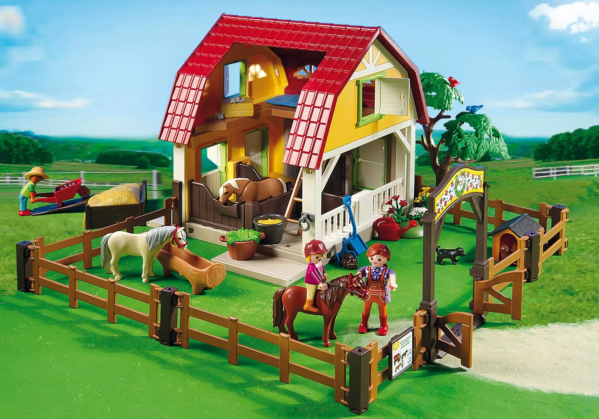 Playmobil 5222 Sammlerstück Country Ponyhof - plegobil