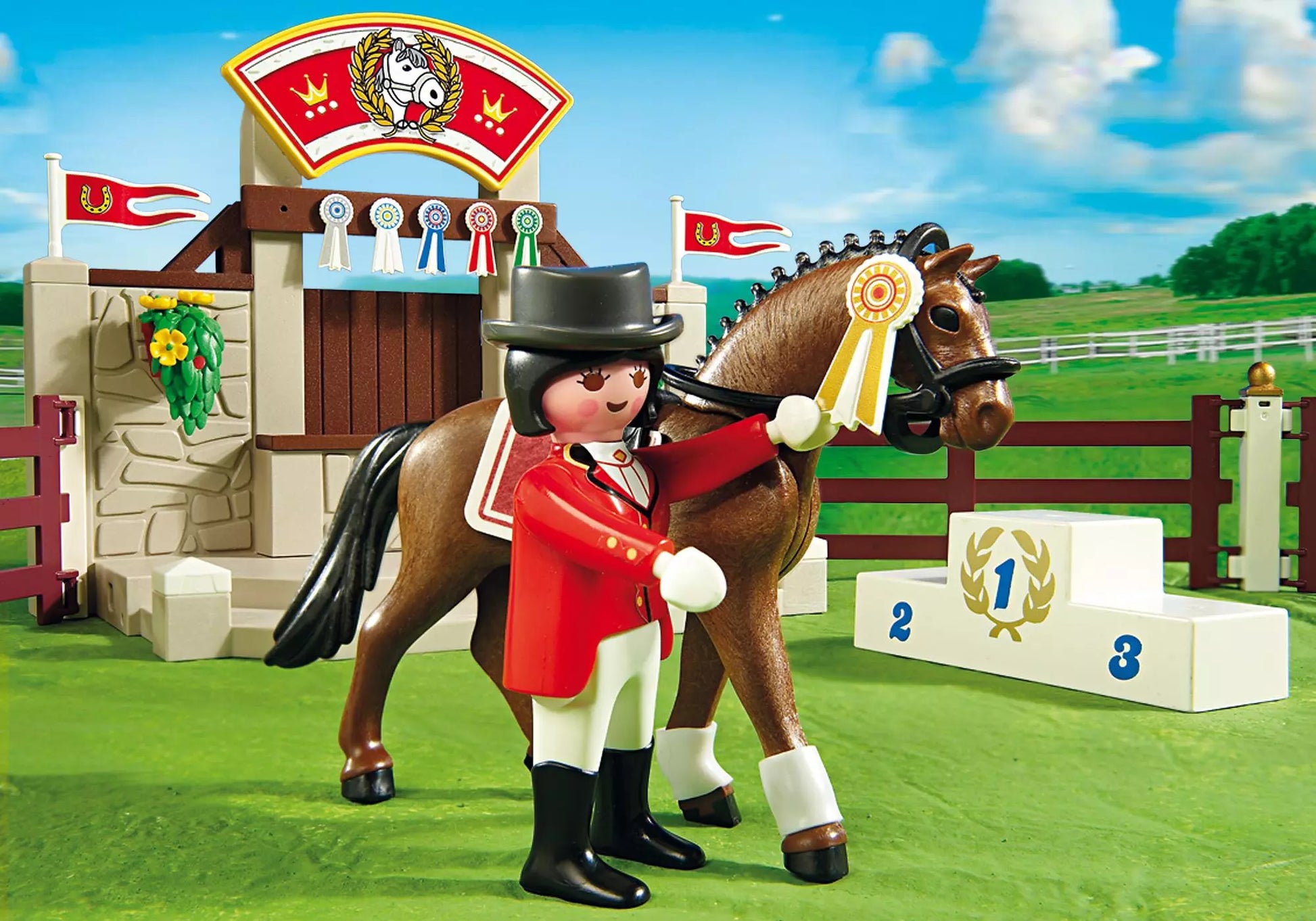 Playmobil 5224 Sammlerstück Country Reitturnier - plegobil