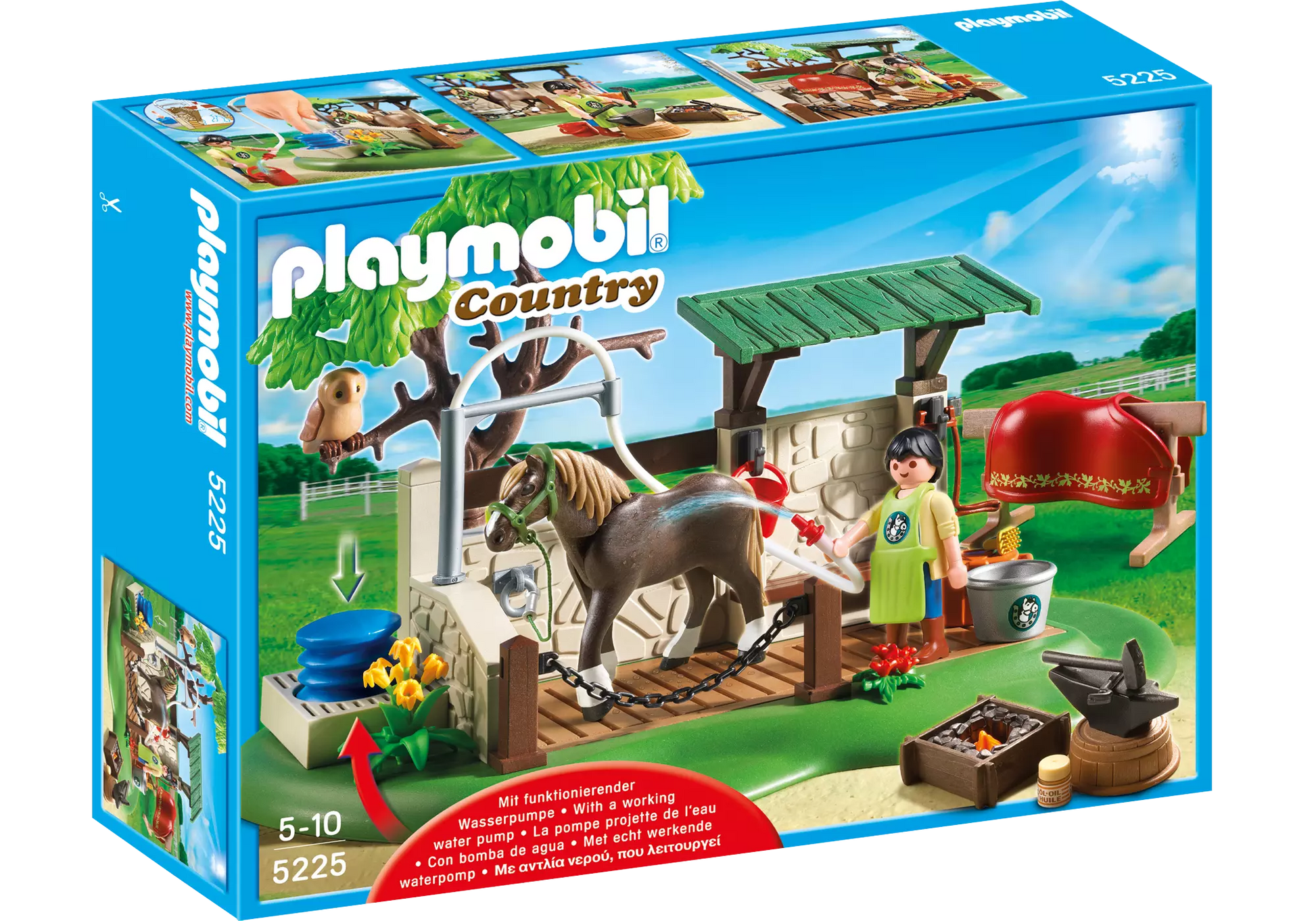Playmobil 5225 Sammlerstück Country Pferdepflegestation - plegobil
