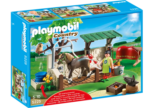 Playmobil 5225 Sammlerstück Country Pferdepflegestation - plegobil