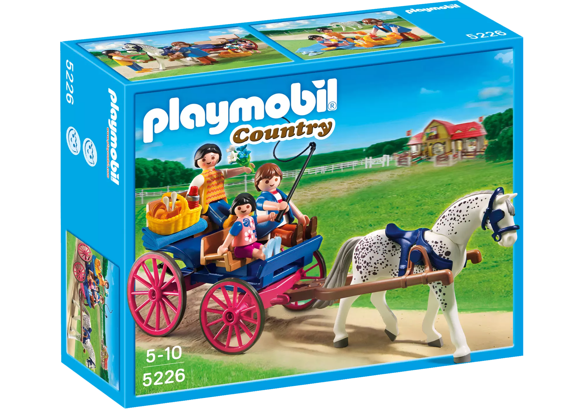 Playmobil 5226 Sammlerstück Country Ausflug mit Pferdekutsche - plegobil