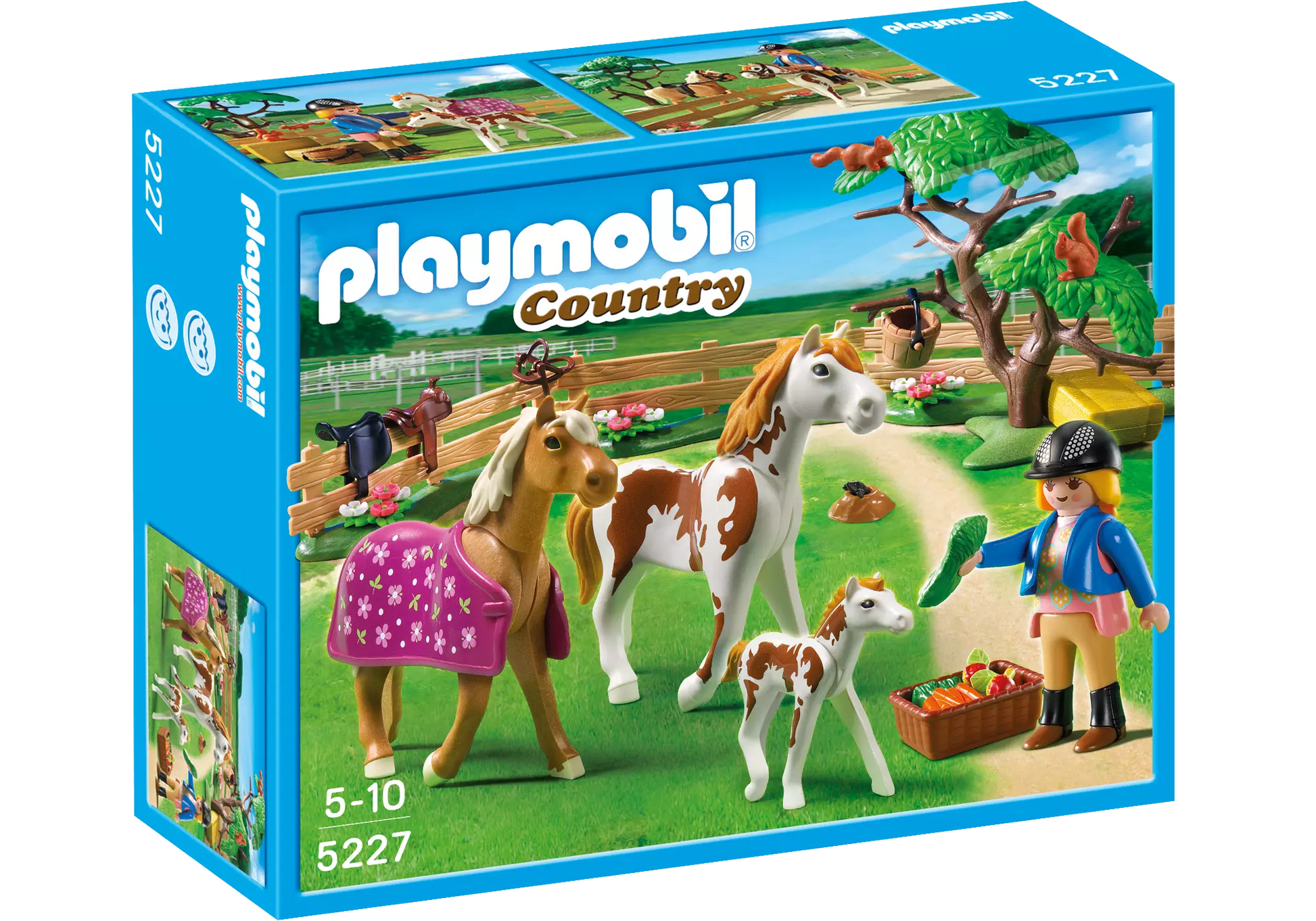 Playmobil 5227 Sammlerstück Country Pferdekoppel - plegobil