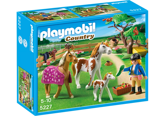 Playmobil 5227 Sammlerstück Country Pferdekoppel - plegobil