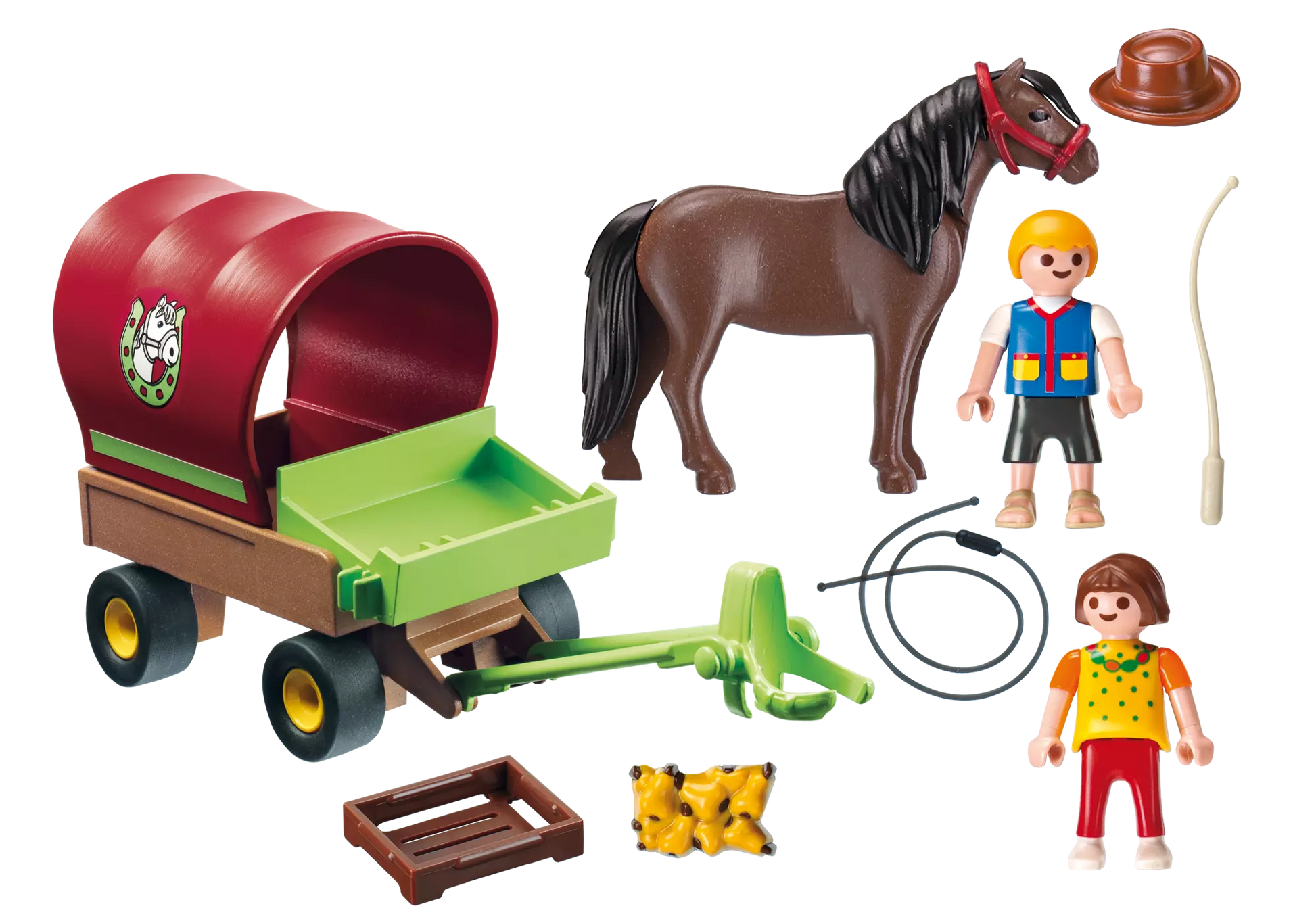 Playmobil 5228 Sammlerstück Country Kinder-Ponywagen - plegobil