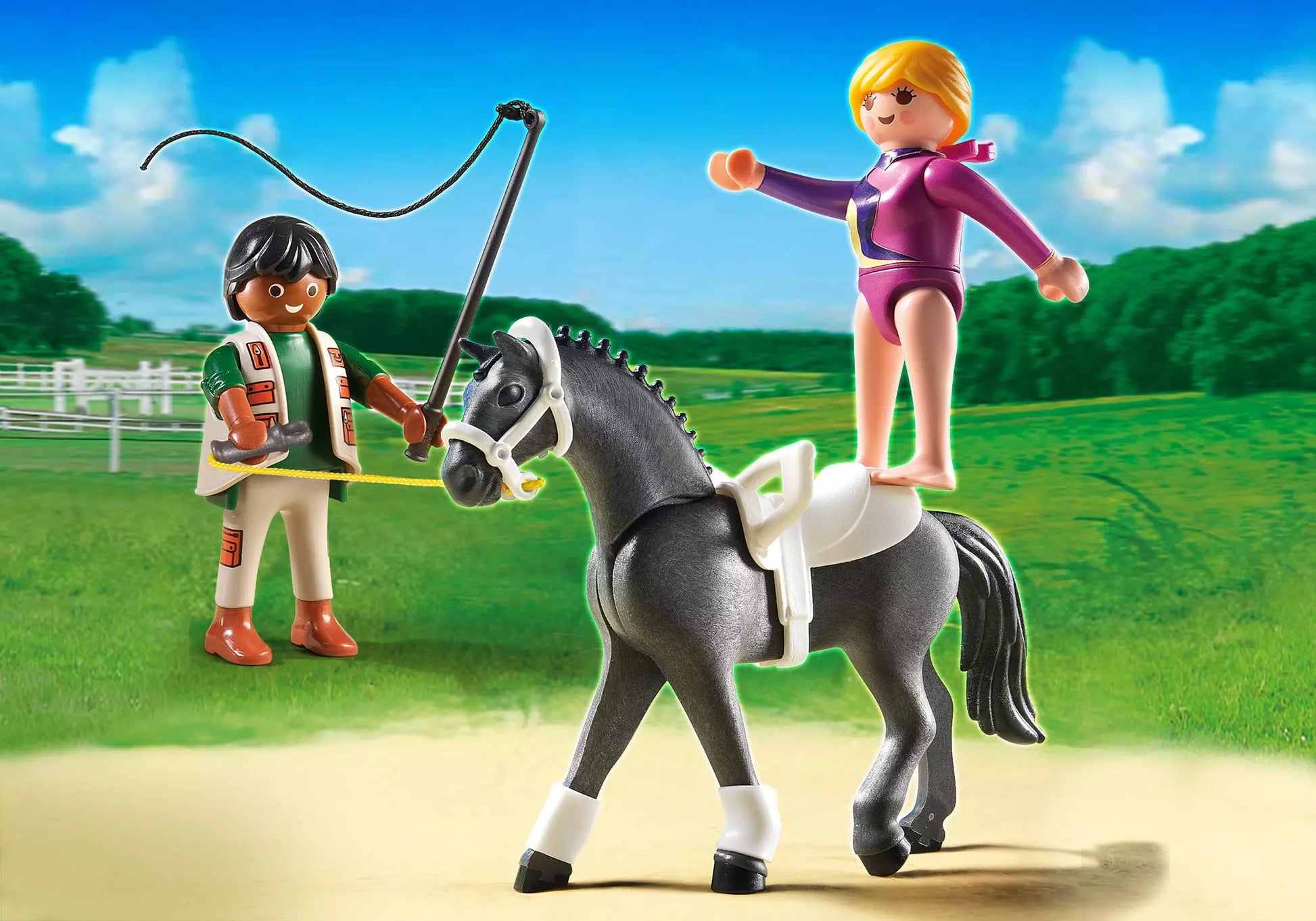 Playmobil 5229 Sammlerstück Country Voltigier-Training - plegobil