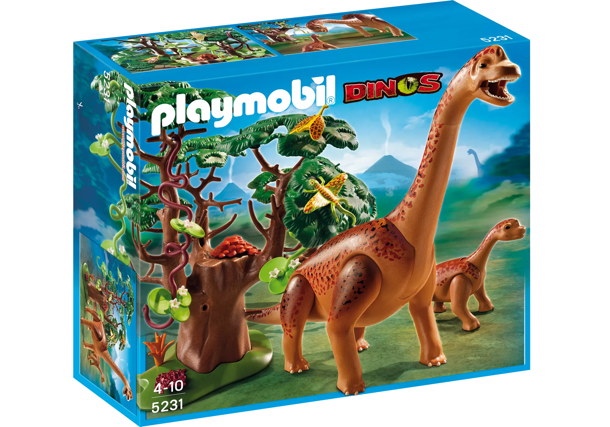 Playmobil 5231 Sammlerstück Dinos Brachiosaurus mit Baby - plegobil