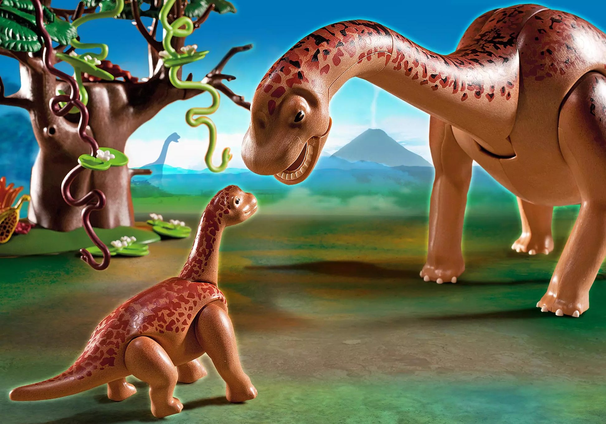 Playmobil 5231 Sammlerstück Dinos Brachiosaurus mit Baby - plegobil