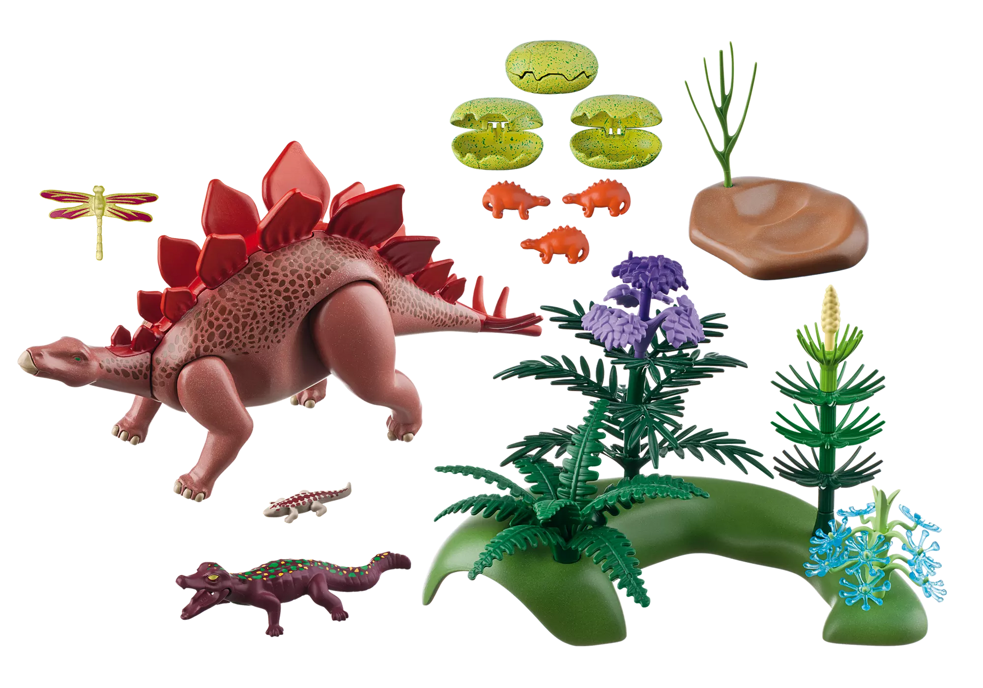 Playmobil 5232 Sammlerstück Dinos Stegosaurus mit Nest - plegobil