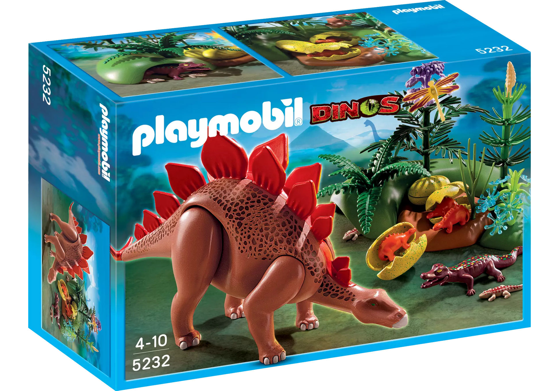 Playmobil 5232 Sammlerstück Dinos Stegosaurus mit Nest - plegobil