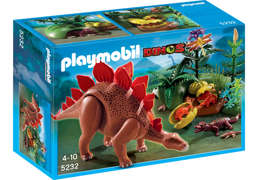 Playmobil 5232 Sammlerstück Dinos Stegosaurus mit Nest - plegobil