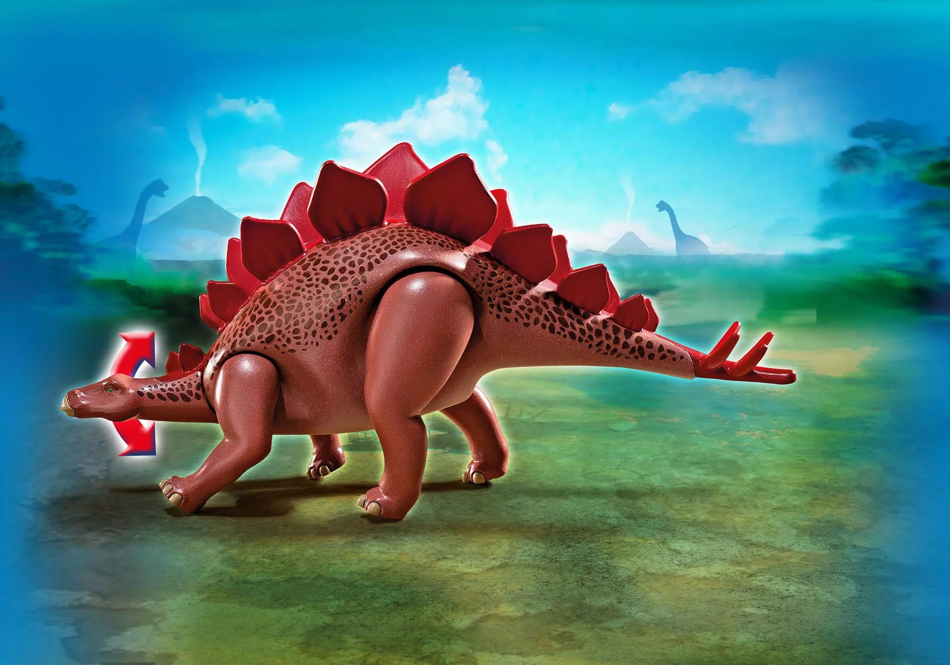Playmobil 5232 Sammlerstück Dinos Stegosaurus mit Nest - plegobil