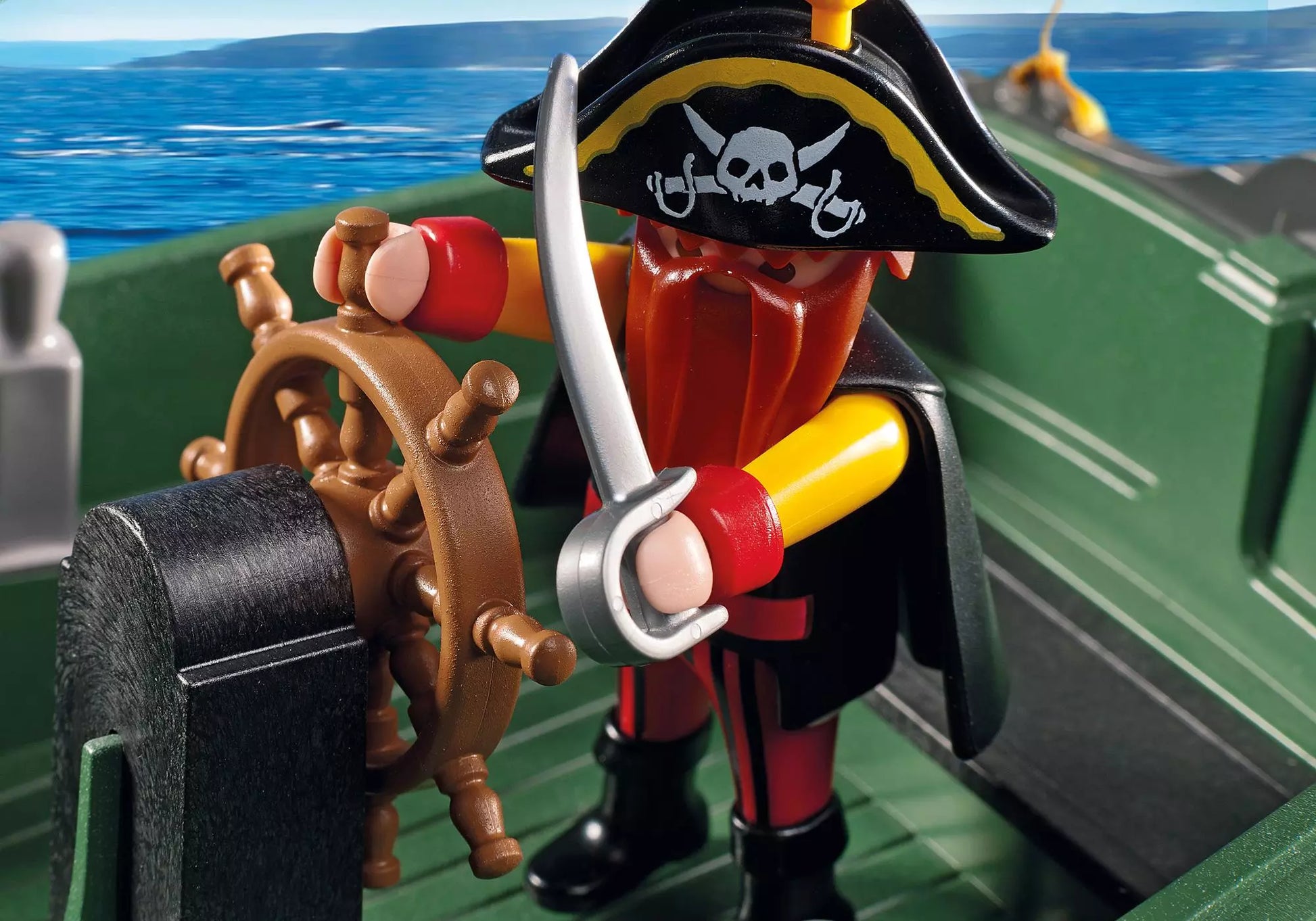 Playmobil 5238 Pirates Piratensegler mit RC-Unterwassermotor - plegobil