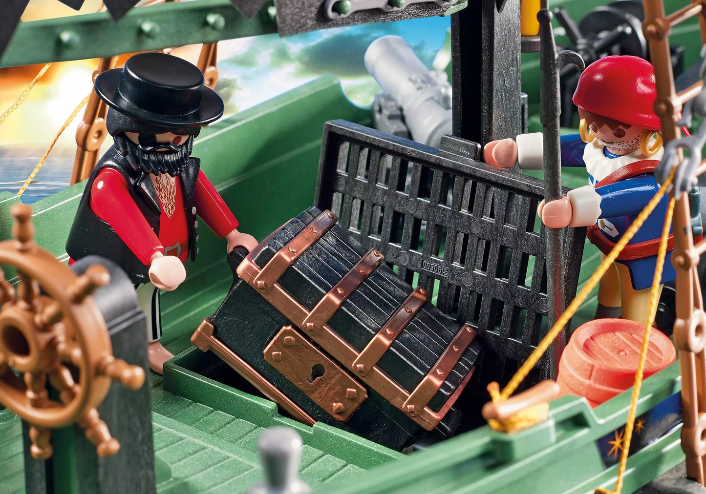 Playmobil 5238 Pirates Piratensegler mit RC-Unterwassermotor - plegobil