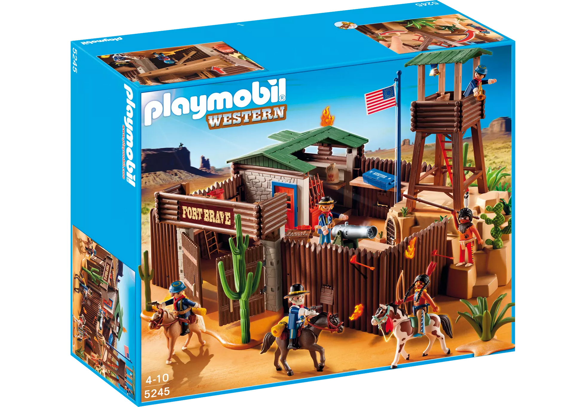 Playmobil 5245 Sammlerstück Western Großes Western-Fort - plegobil