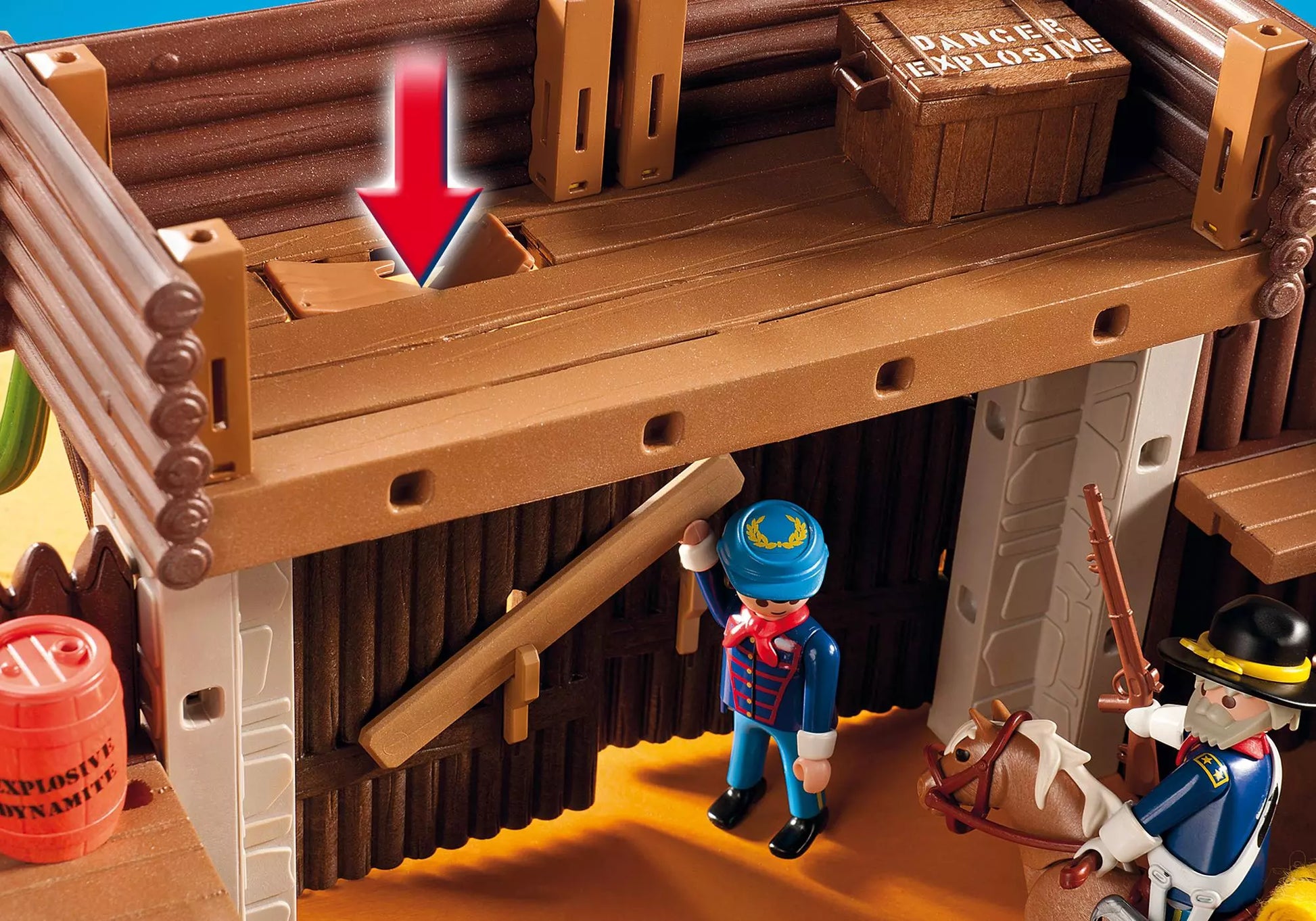 Playmobil 5245 Sammlerstück Western Großes Western-Fort - plegobil