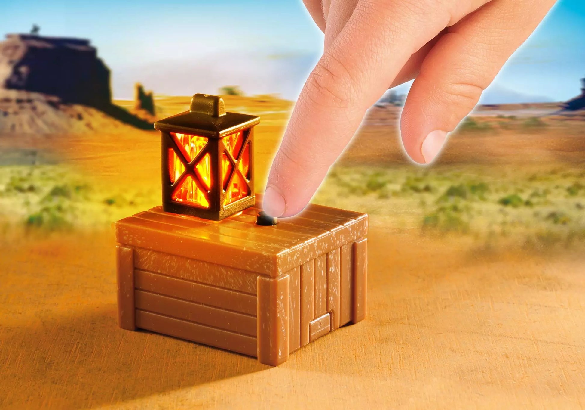 Playmobil 5246 Sammlerstück Western Goldmine mit Sprengkiste - plegobil