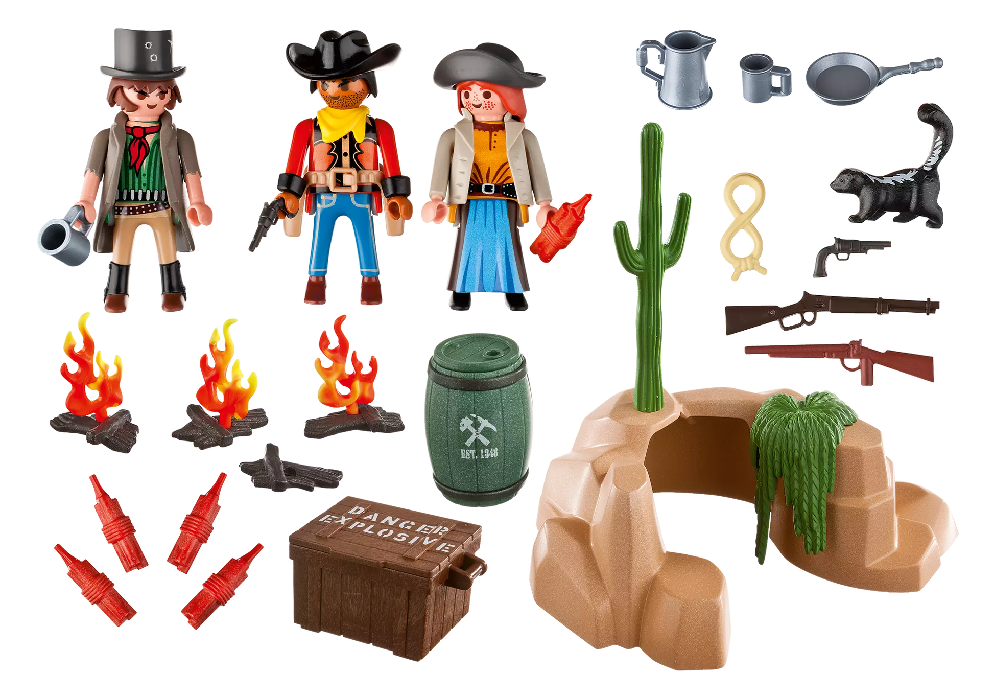 Playmobil 5250 Sammlerstück Western Banditenversteck - plegobil