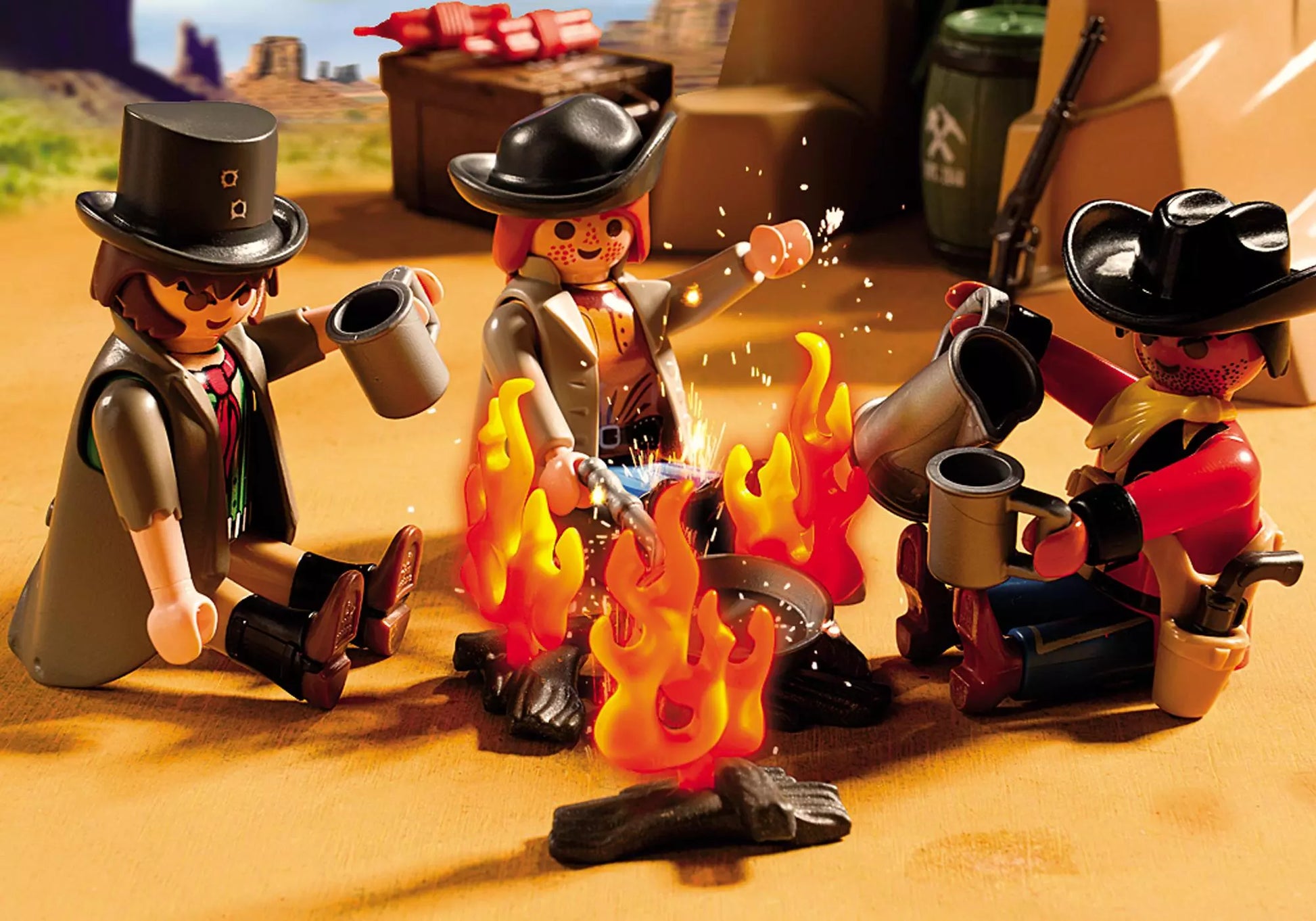 Playmobil 5250 Sammlerstück Western Banditenversteck - plegobil