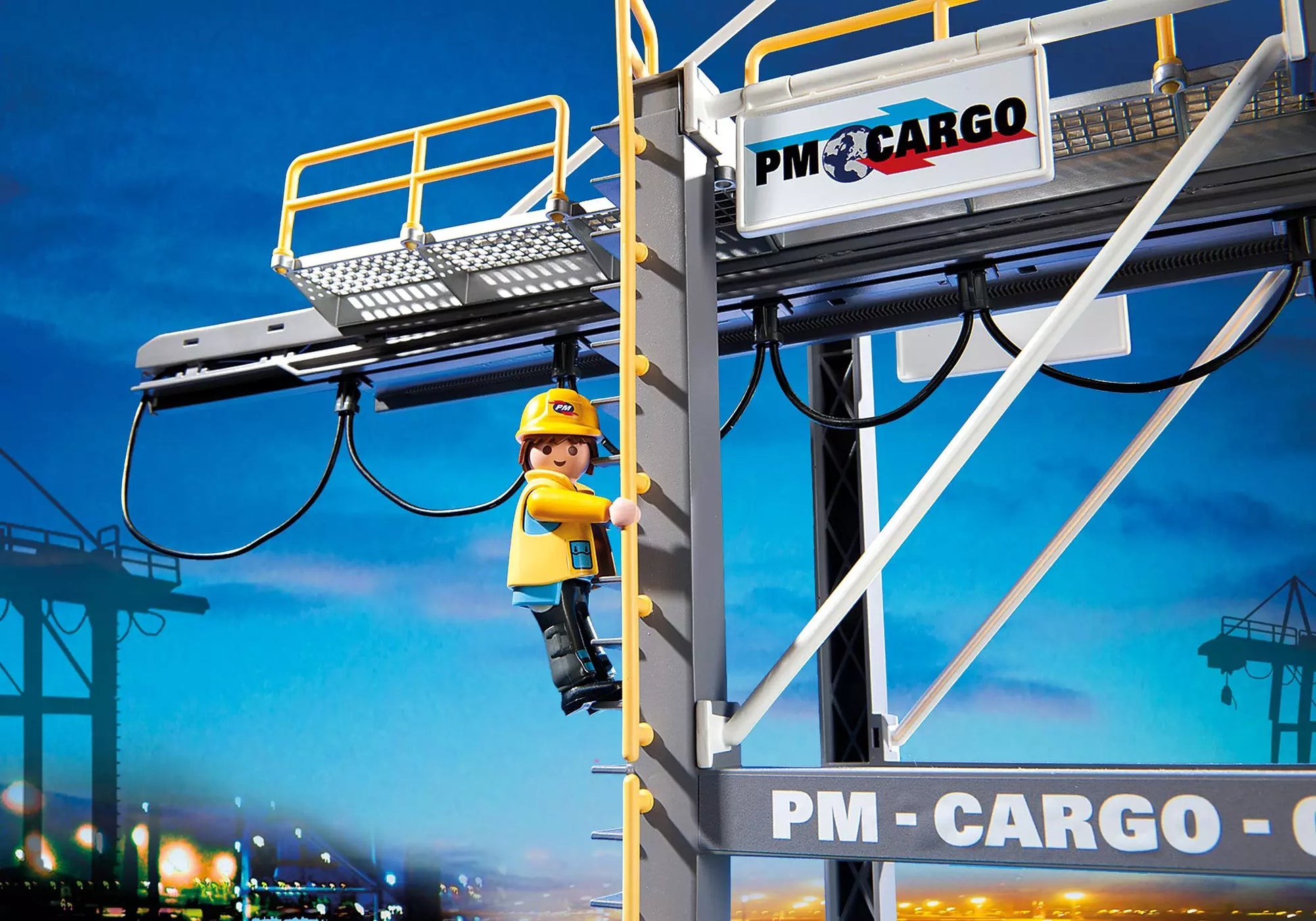Playmobil 5254 Sammlerstück City Action Elektrisches Verladeterminal - plegobil