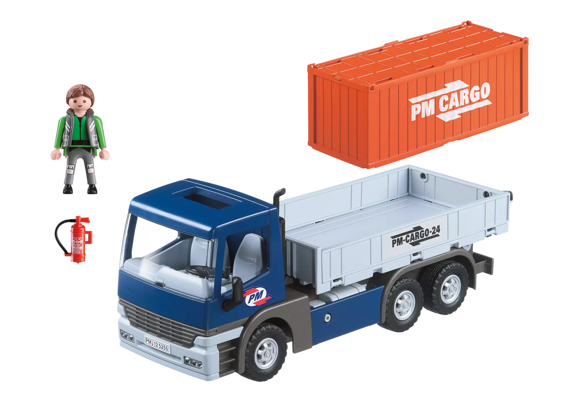 Playmobil 5255 Sammlerstück City Action Cargo-LKW mit Container - plegobil