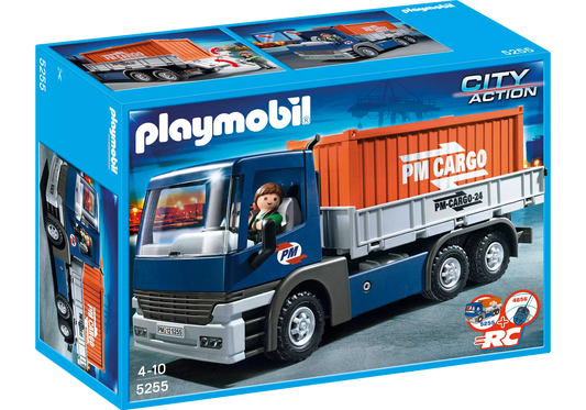 Playmobil 5255 Sammlerstück City Action Cargo-LKW mit Container - plegobil